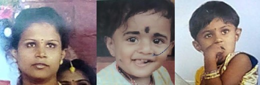 Woman missing along with 2 kids